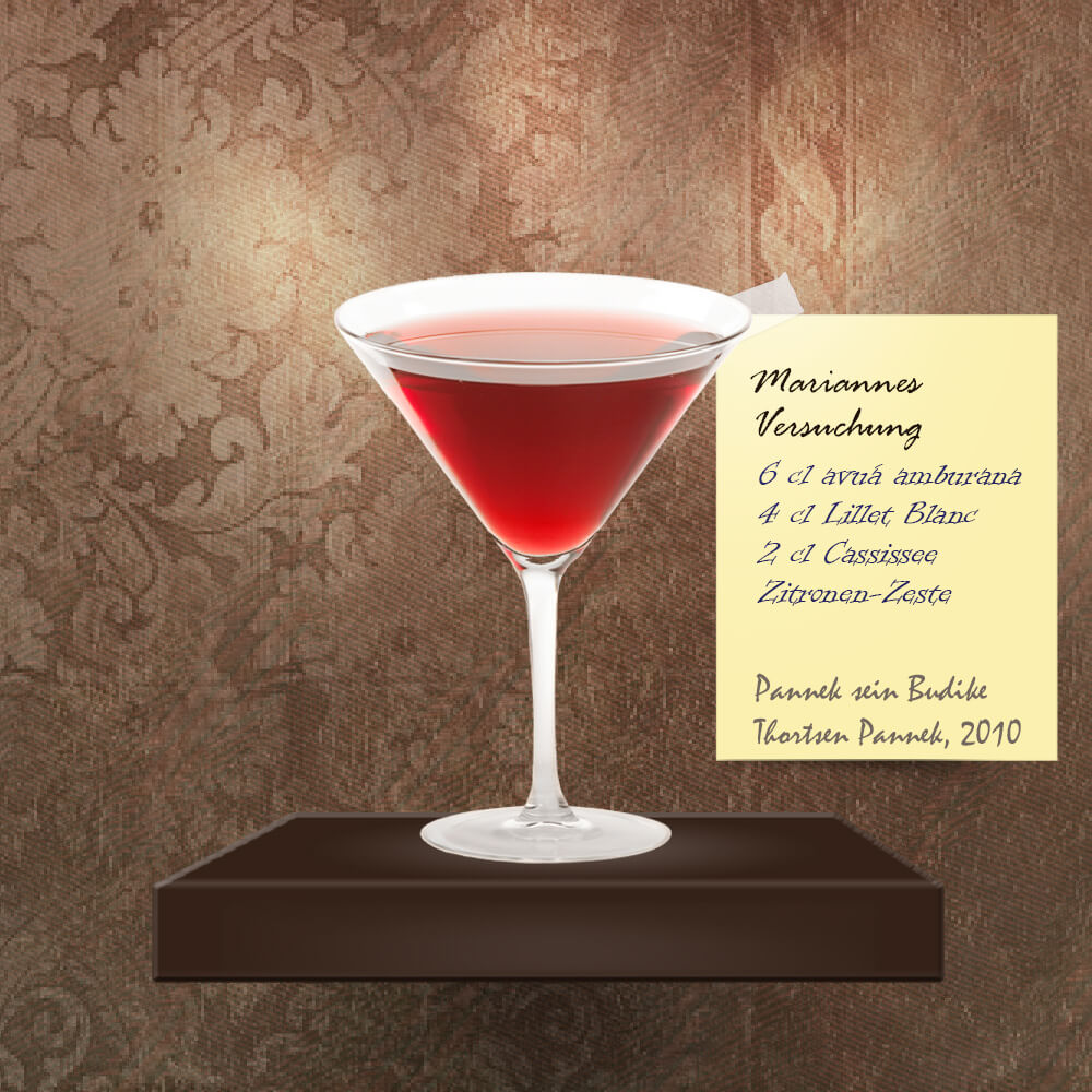 Cachaca-Cocktail: Mariannes Versuchung
